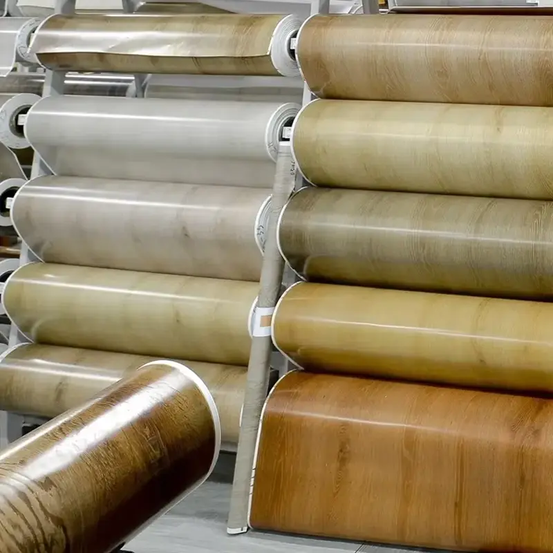 የ PVC የቀለም ቀለማዊ ፊልሞች በ WPC ወለሎች ላይ ለመሳብ ፊልሞች